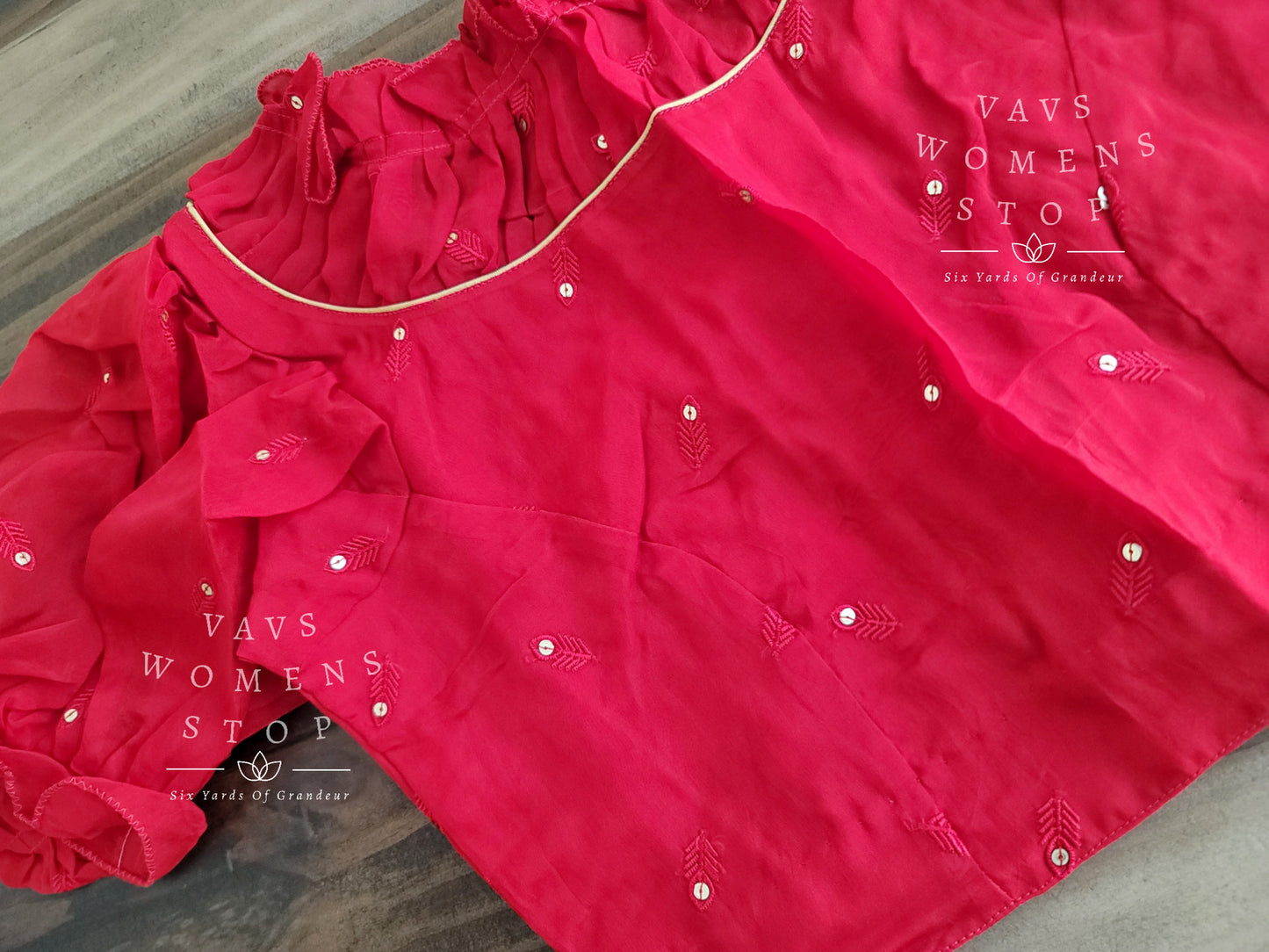 Chinon Chiffon Designer Blouse