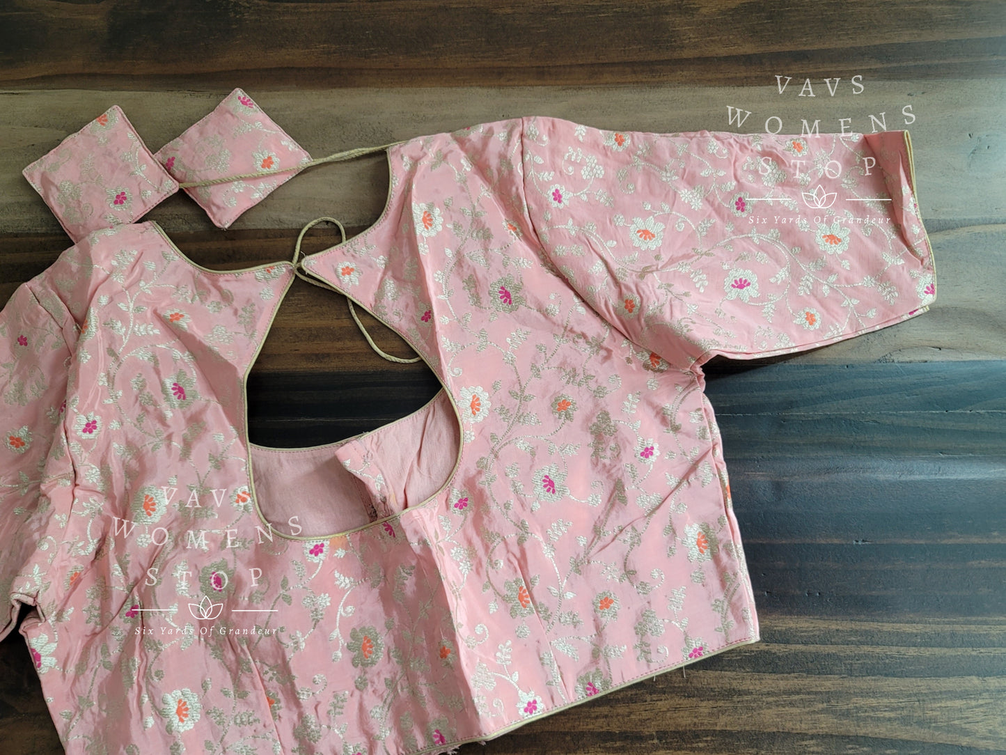 Benarasi Crepe Silk Blouse