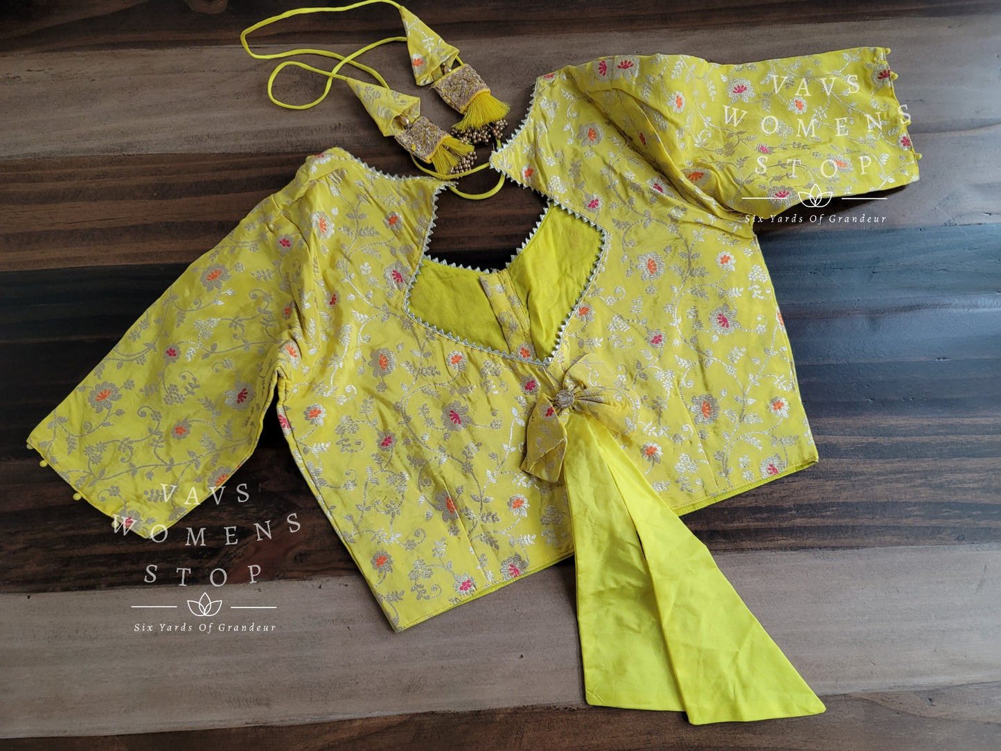 Benarasi Crepe Silk Blouse