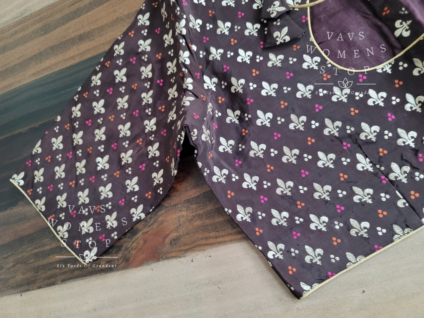 Benarasi Crepe Silk Blouse