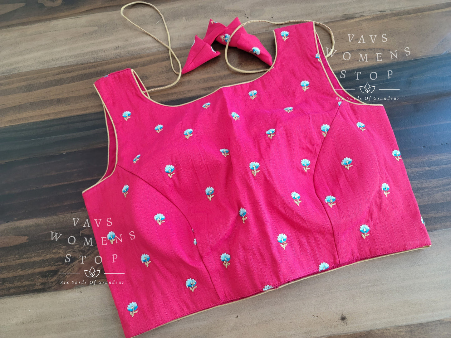Rawsilk Sleeveless Blouse