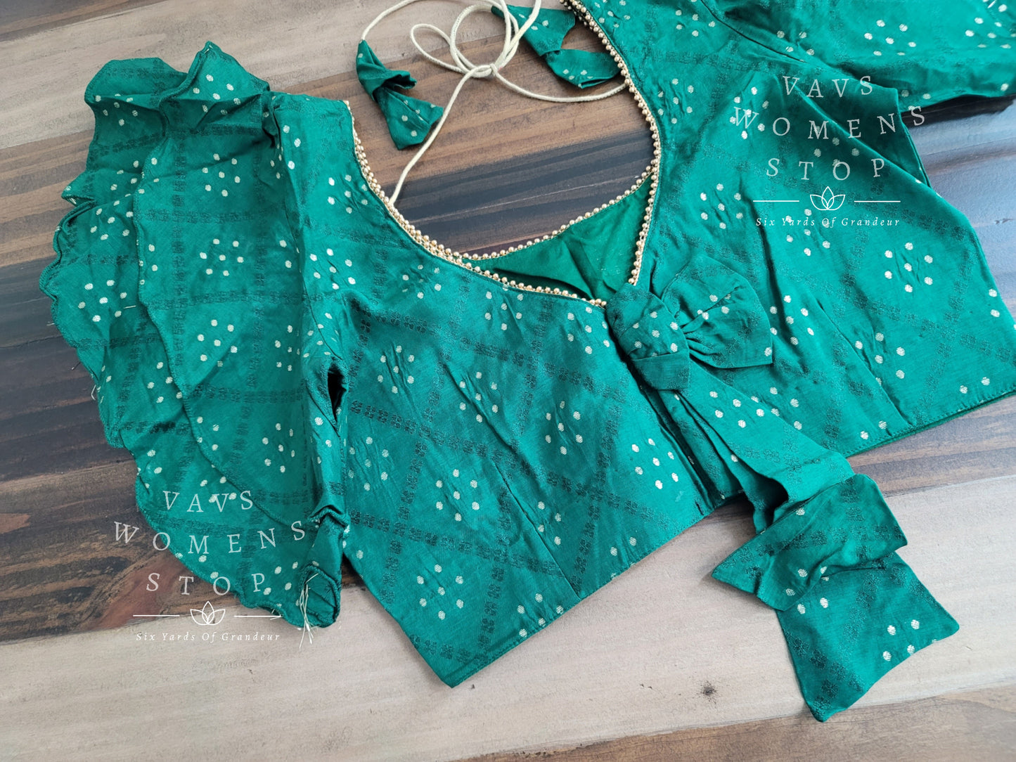 Ruffle Sleeves Blouse