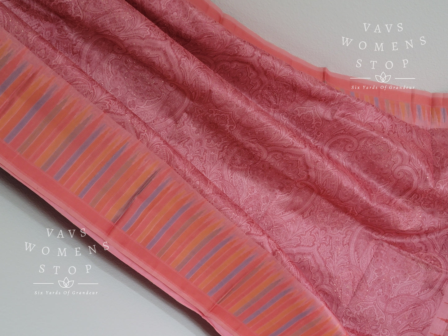 Soft Kota Tussar Rawsilk Saree