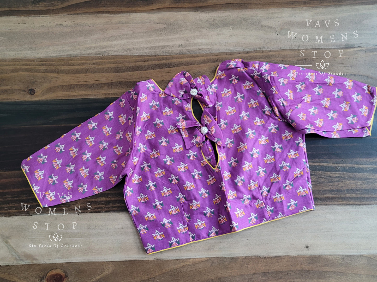 Pure Gaji Crepe Silk Blouse