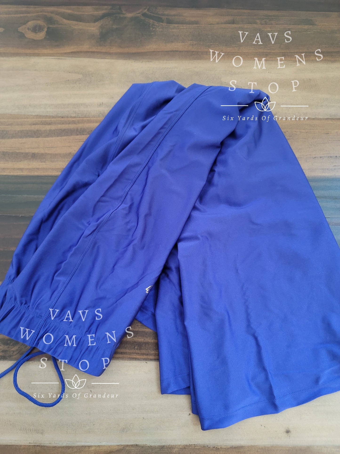 Saree Shape Wear L/XL Blue Diamond
