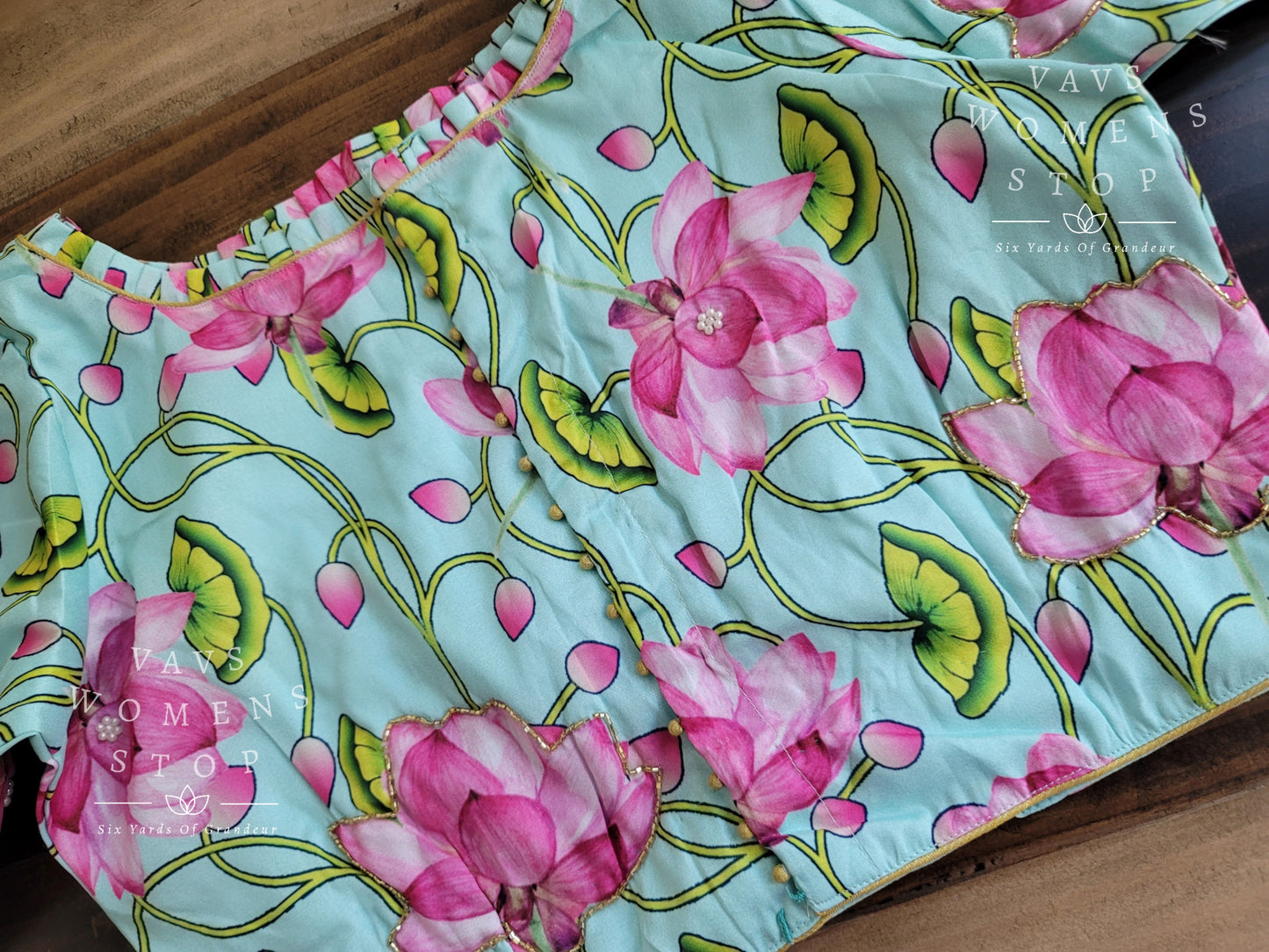Kalamkari Silk Blouse