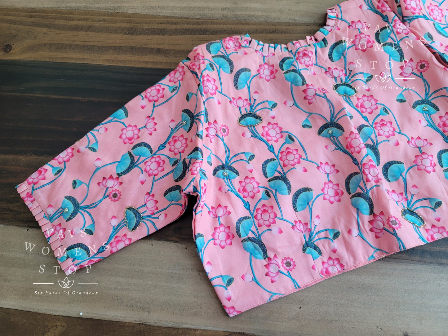 Kalamkari Silk Blouse