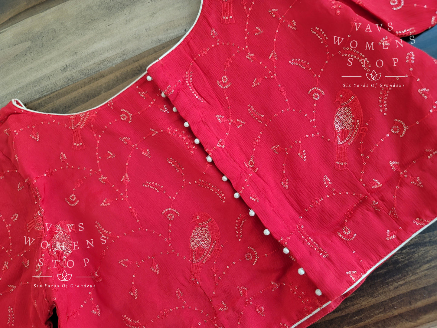 Chinnon Chiffon Designer Blouse