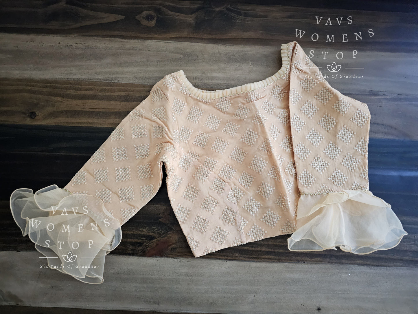 Designer Organza Blouse
