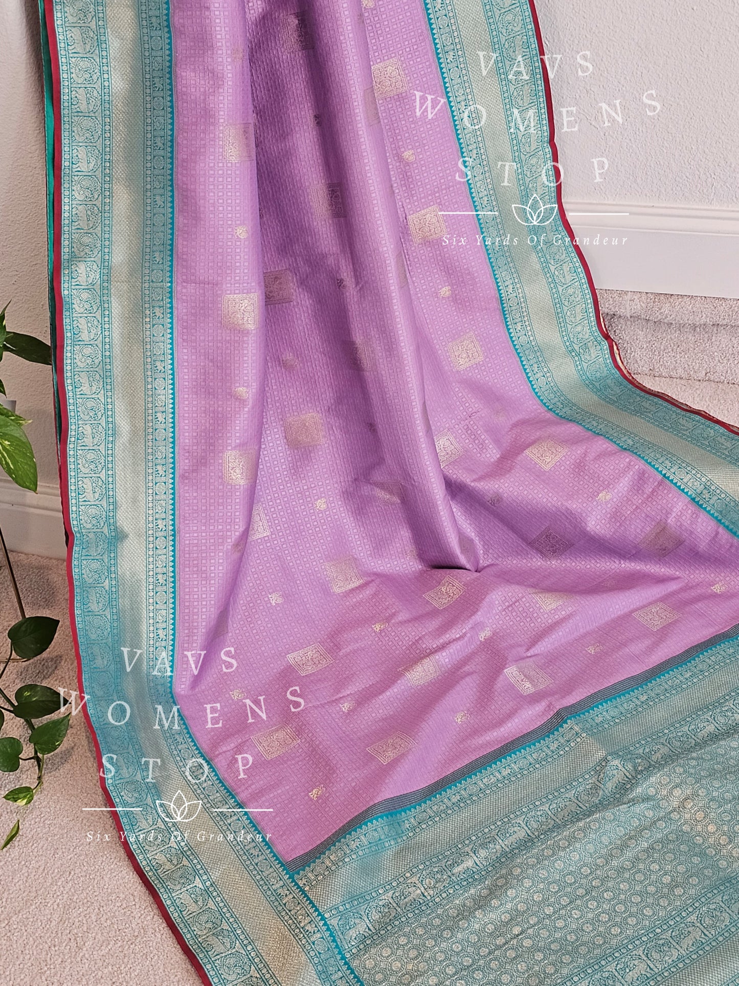 Designer Premium Quality Benarasi Silk Saree - Blouse