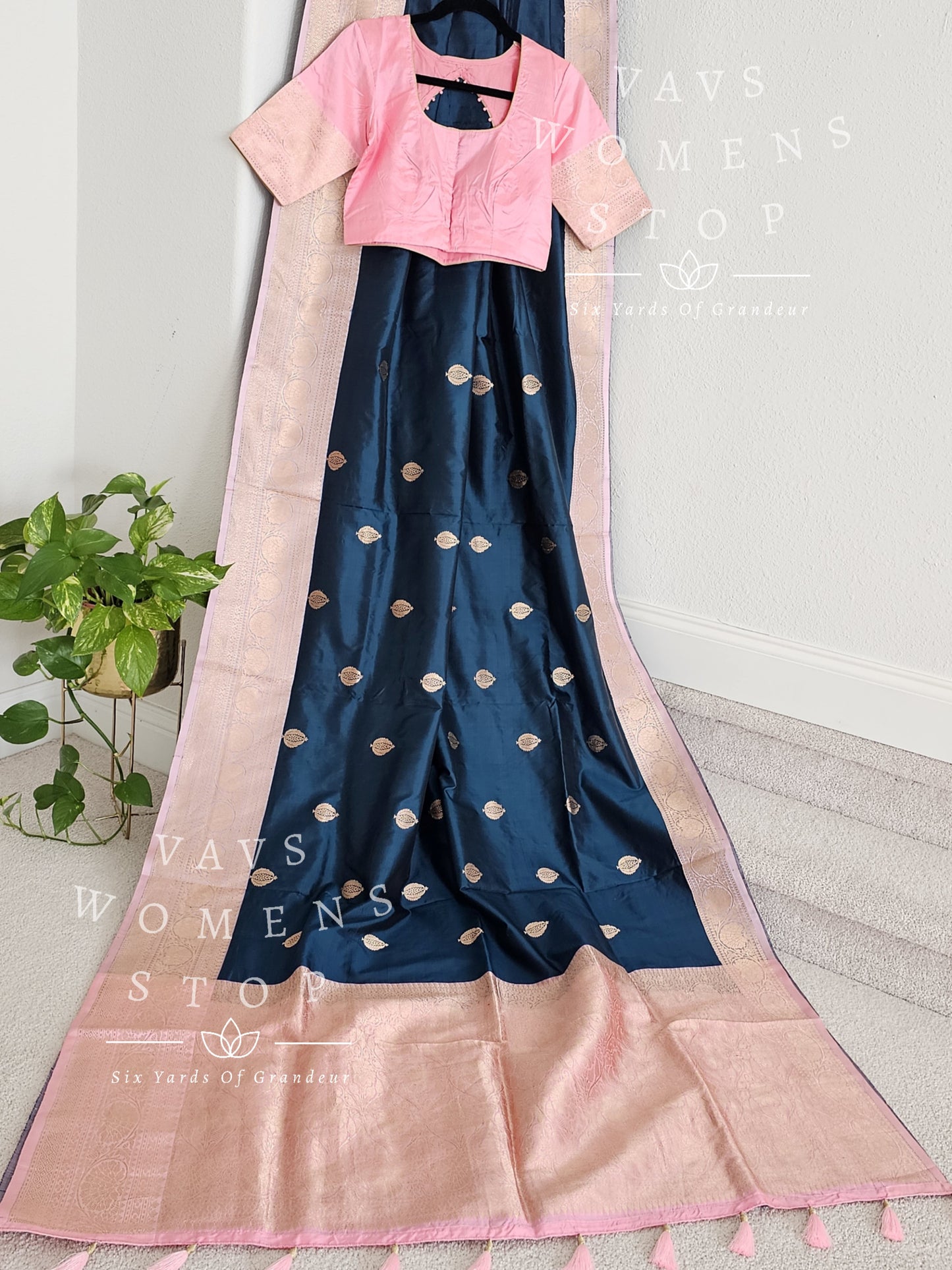 Pure Benarasi Katan Pattu Saree - Blouse