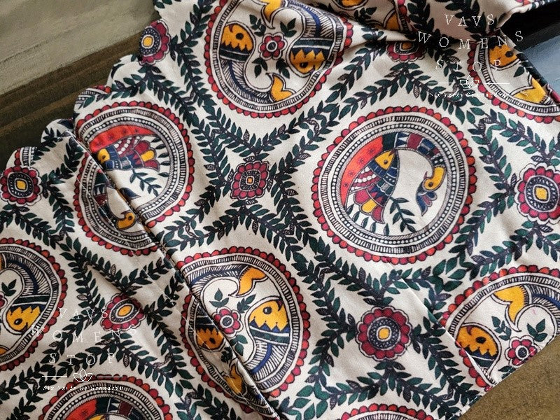 Pure Chanderi Kalamkari Blouse
