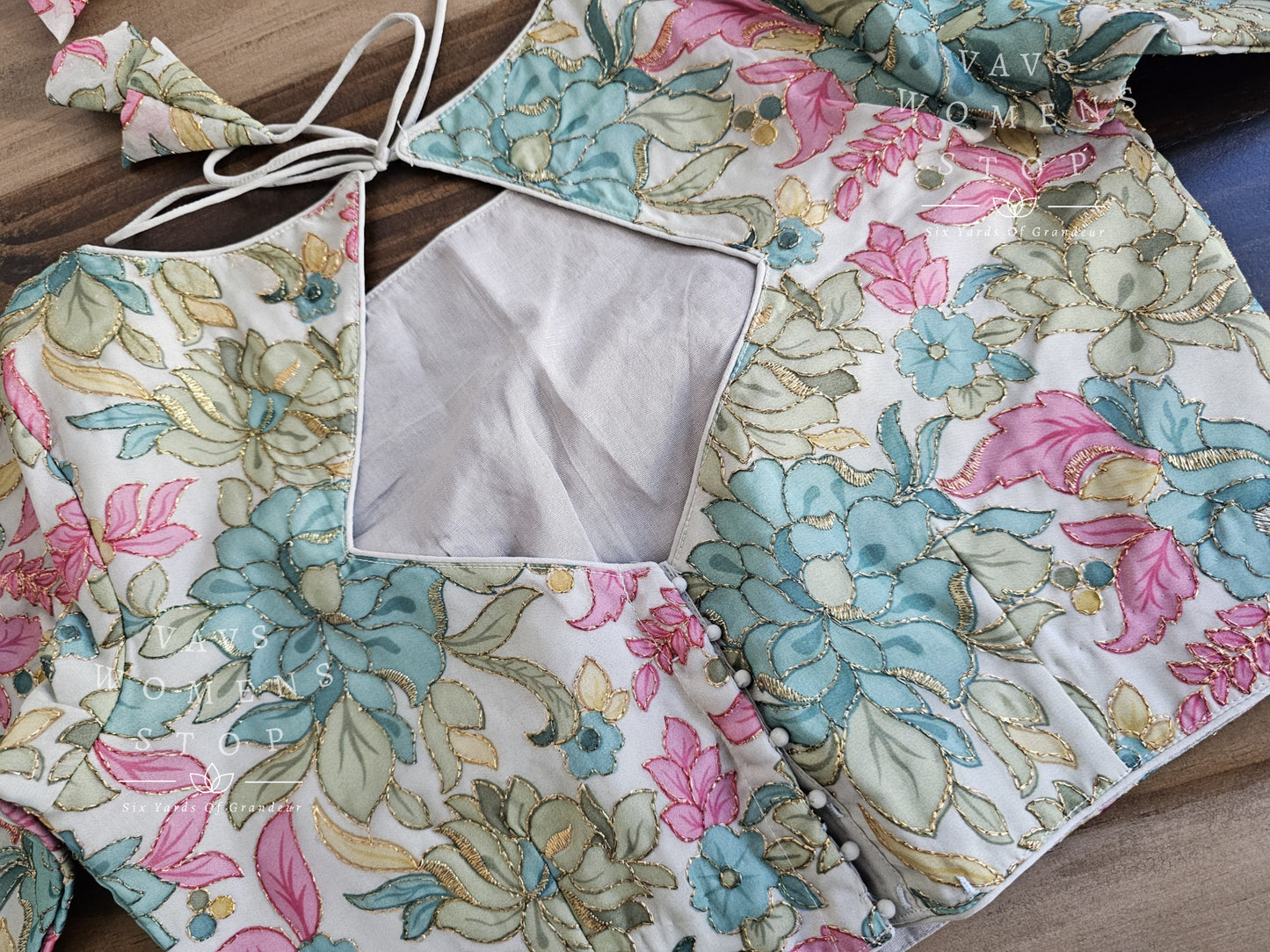 Designer Floral Blouse