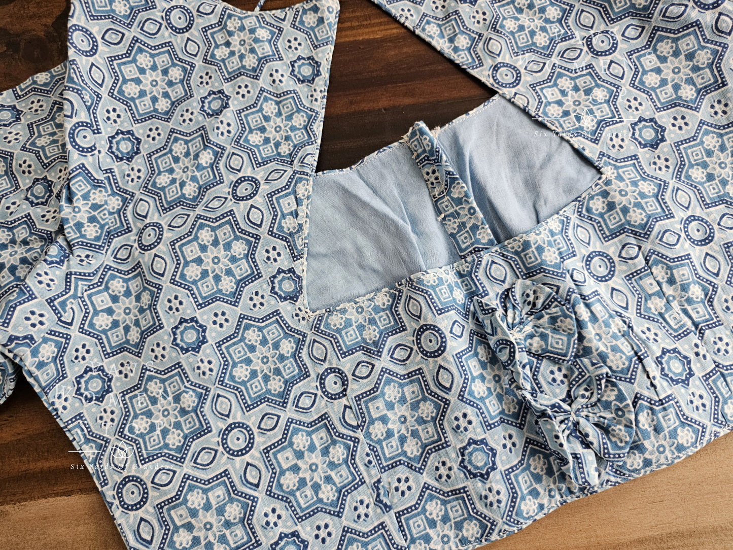 Mul Cotton Print Blouse