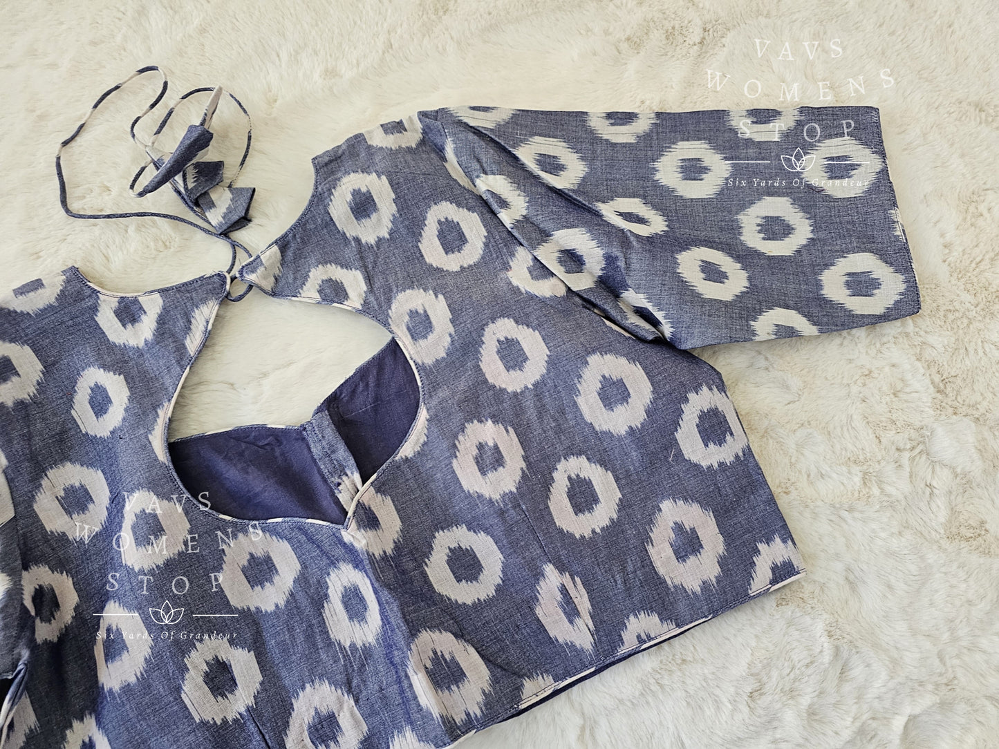 Ikkat Sico Cotton Blouse