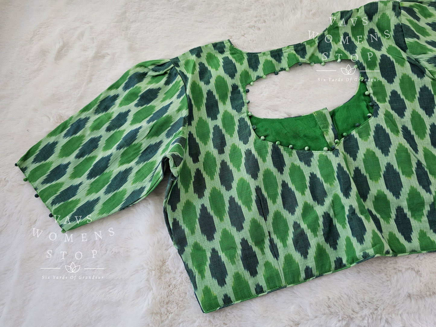 Ikkat Sico Cotton Blouse
