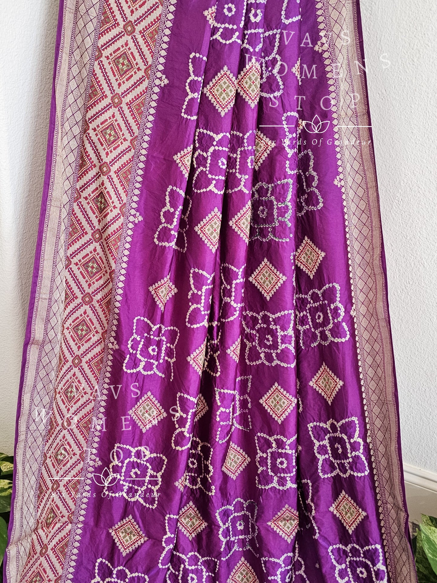 Dupion Silk Bhandini Saree