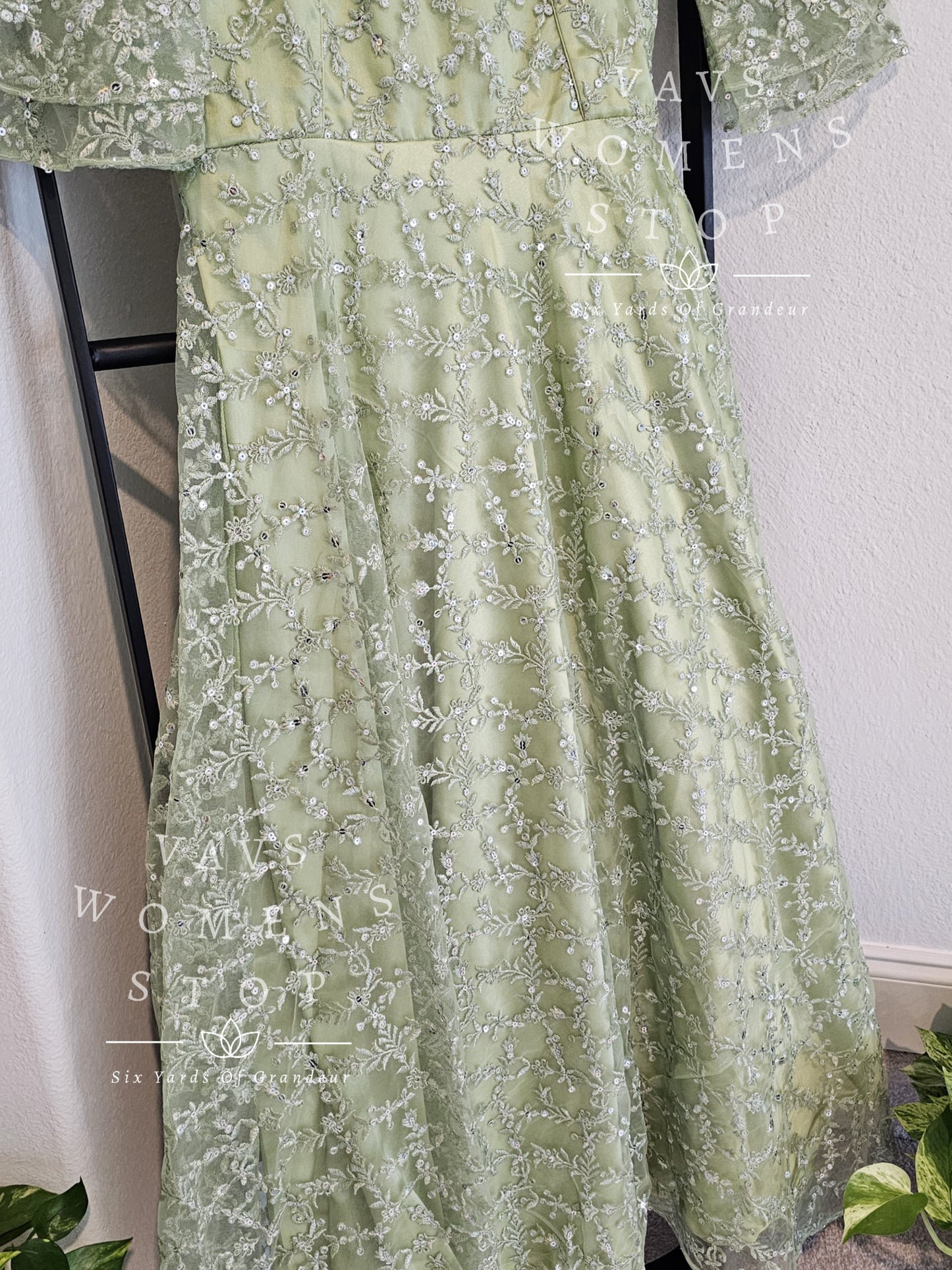 Tailored Collection - Designer Long Frock/Gown Size XL