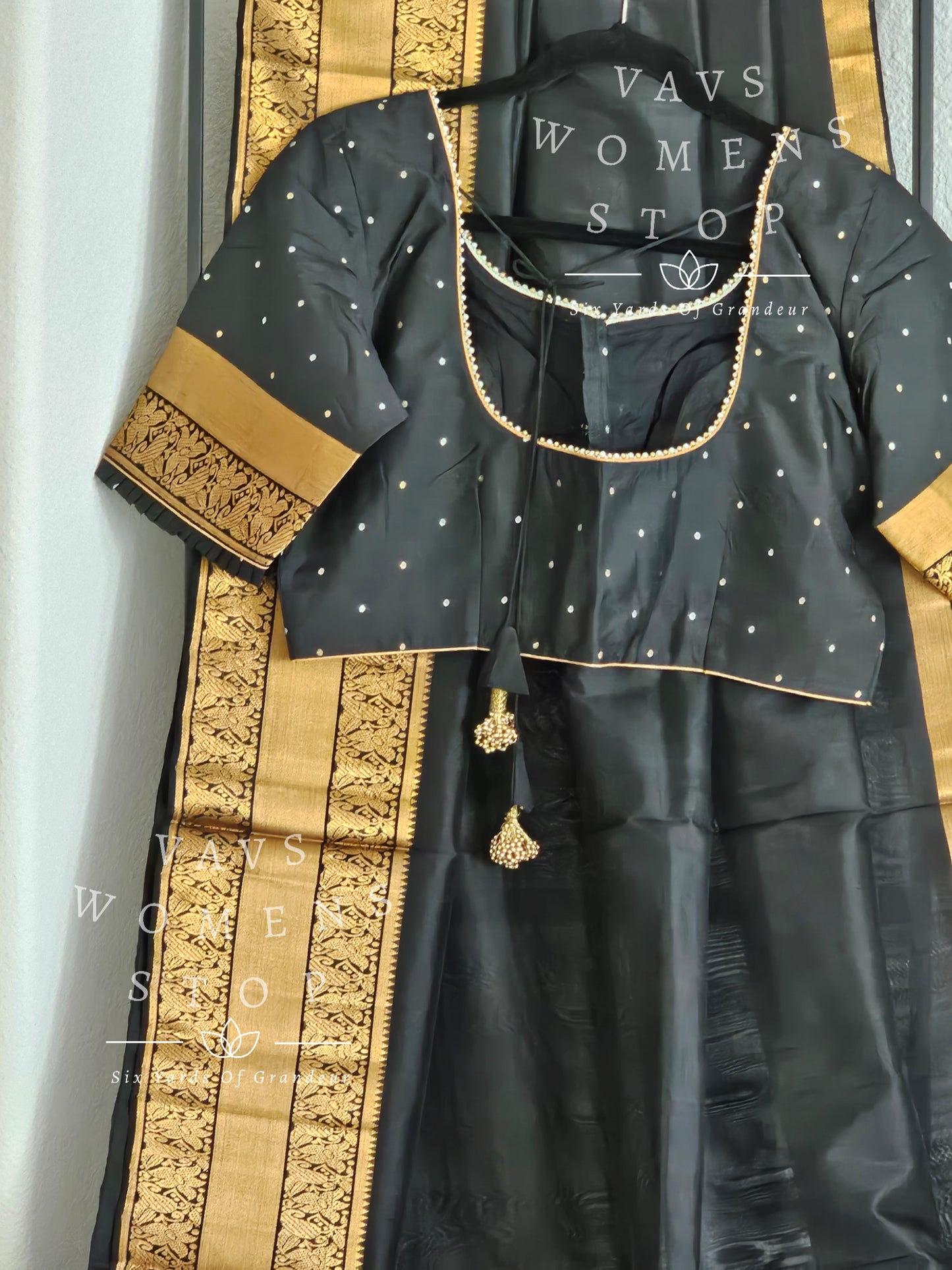 Pure Mulberry Silk Mangalagiri Pattu - Blouse