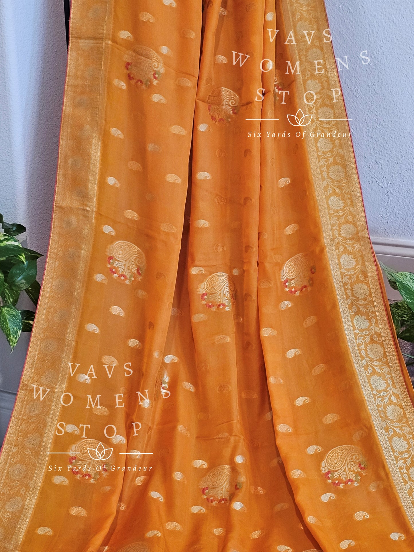 Designer Soft Khaddi Organza Silk Saree