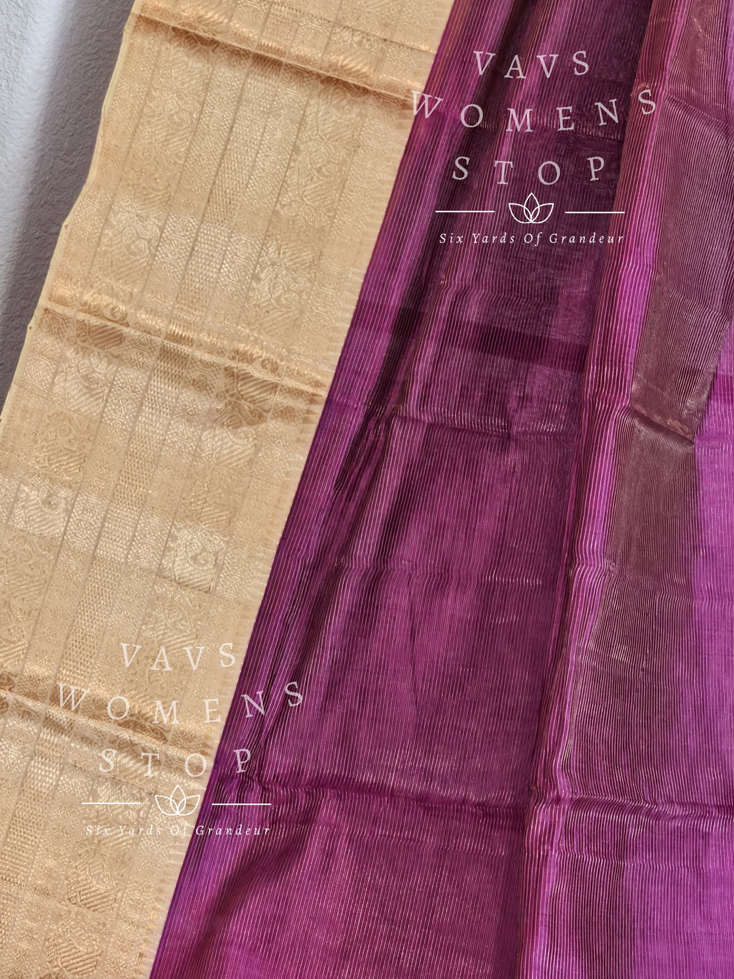 Tissue Mangalagiri Pattu Saree