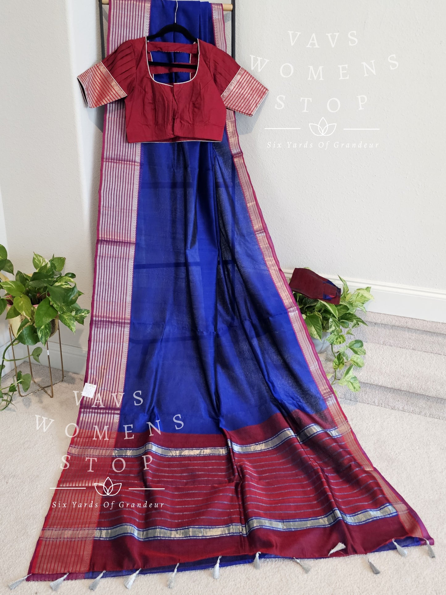 Mangalagiri Pattu Saree - Blouse