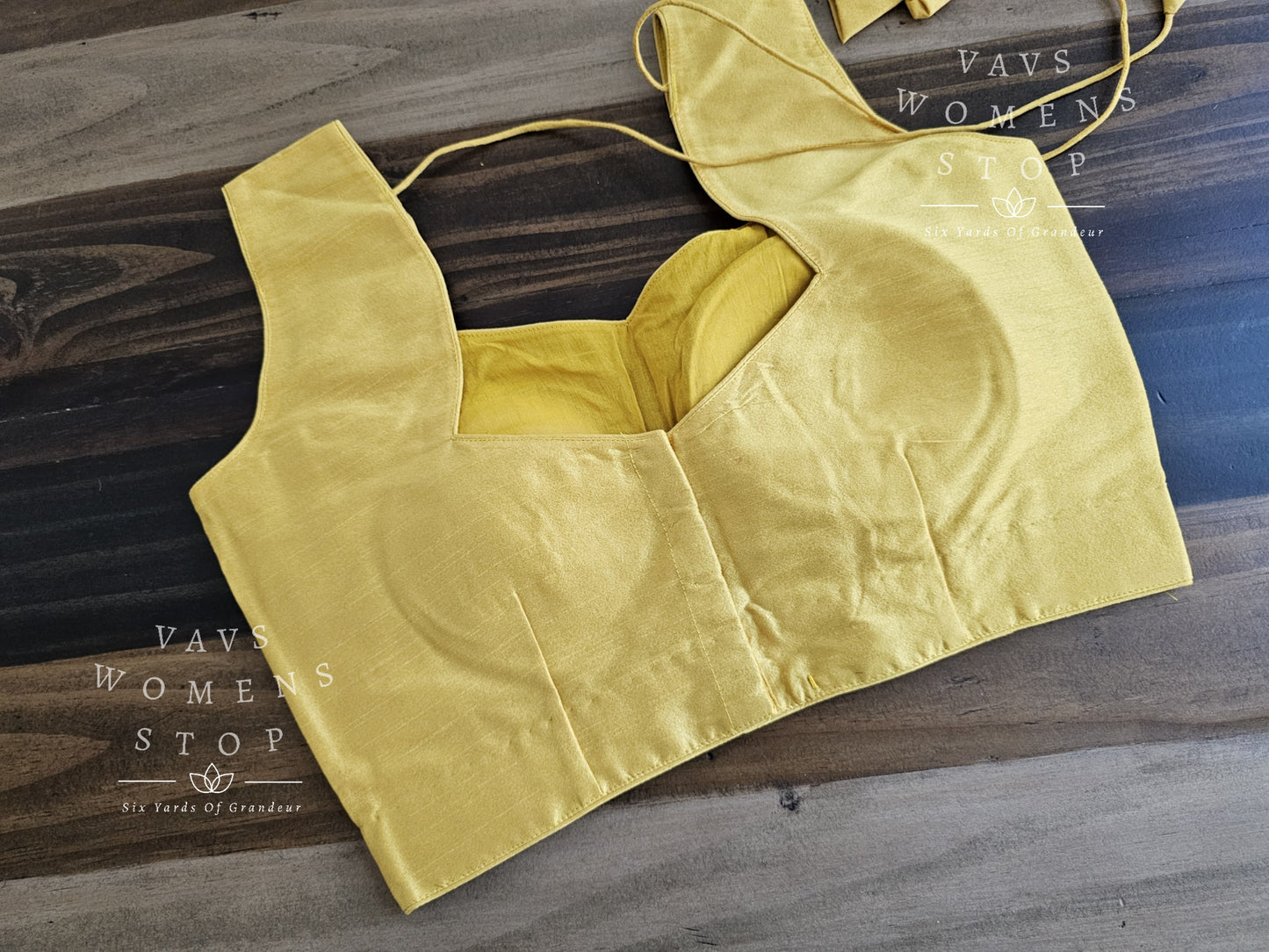 Semi Rawsilk Sleeveless Blouse
