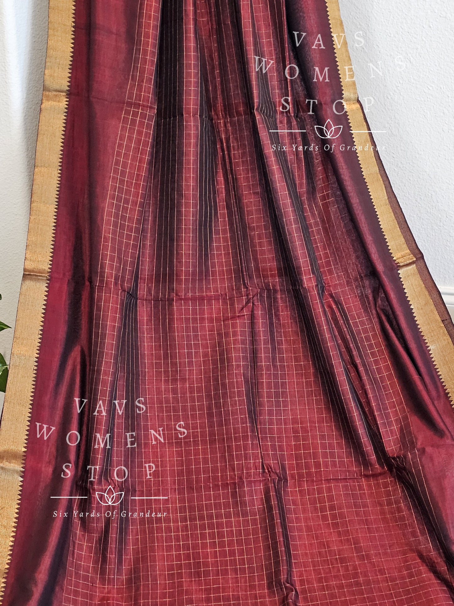 Mangalagiri Pattu Silk Cotton Handloom Saree