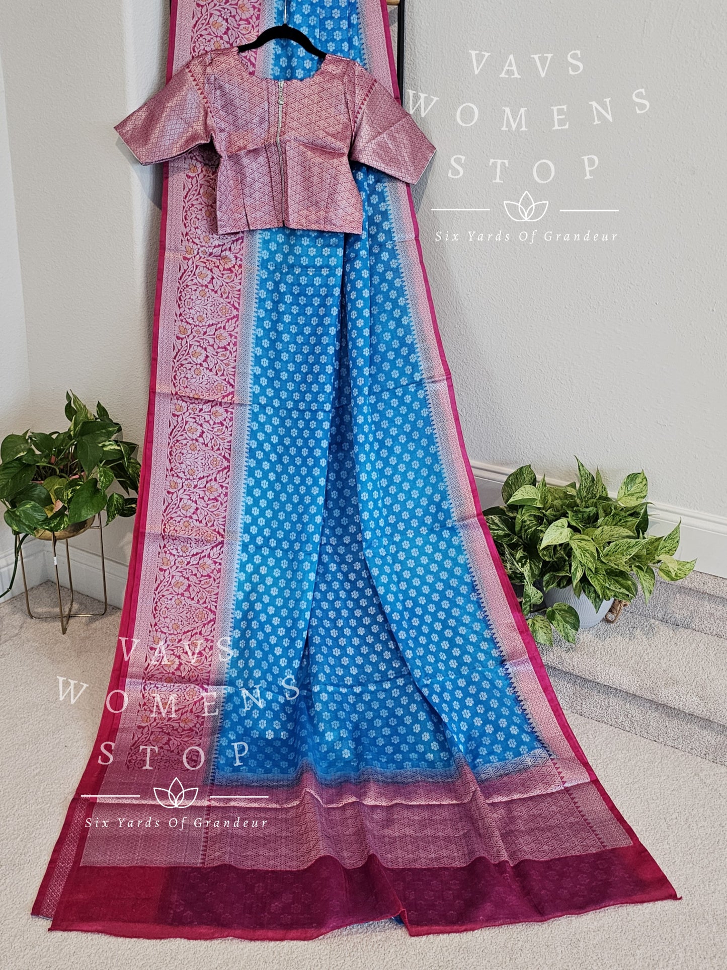 Fancy Benarasi Warm Silk Saree - Blouse