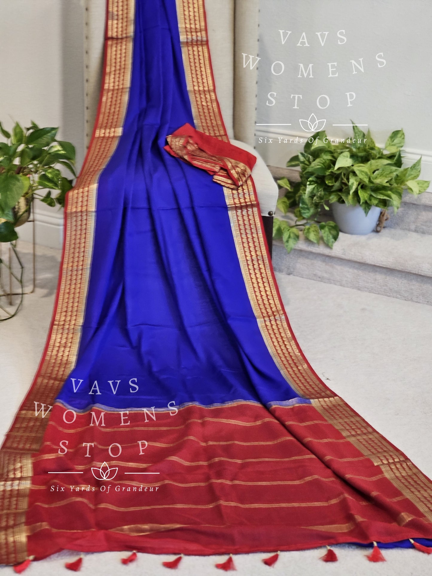 Pure Mysore Crepe Silk Saree