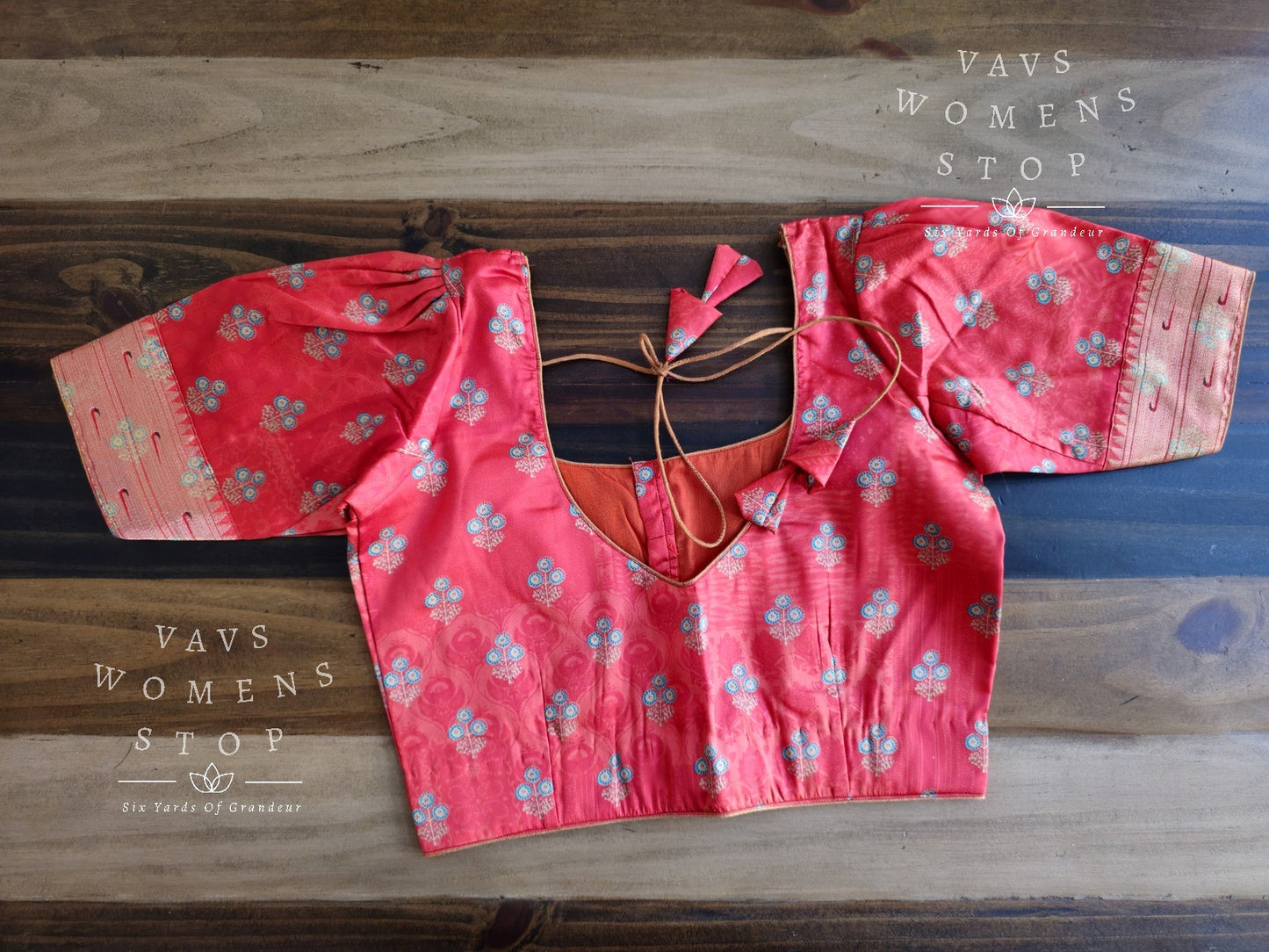 Paithani Border Soft Silk Blouse