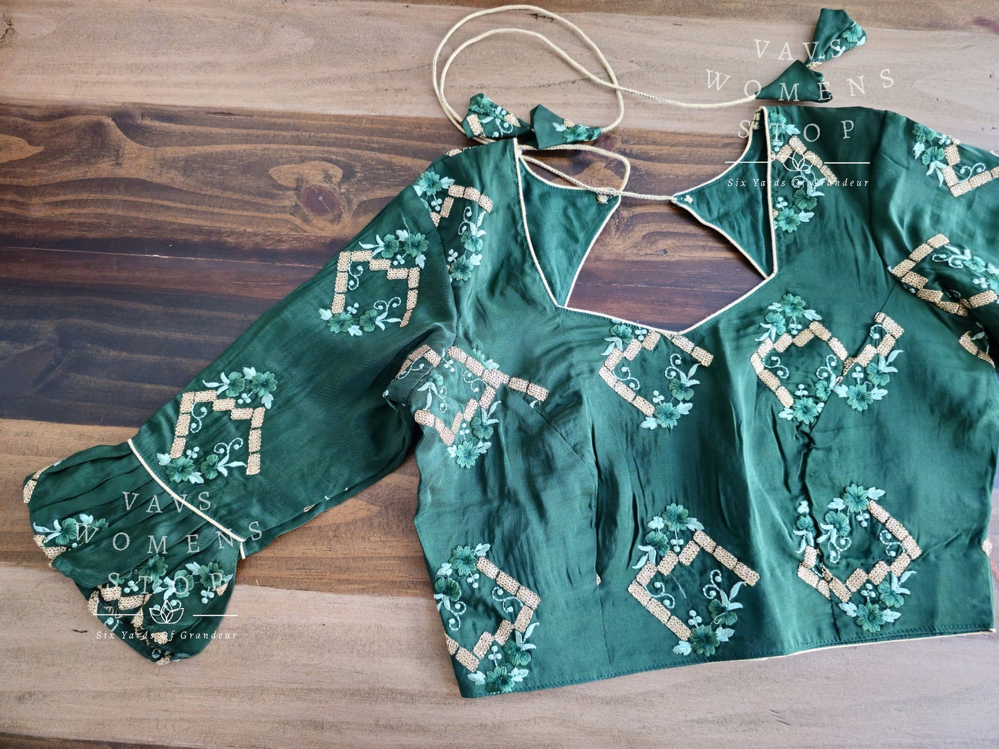 Chinon Silk Designer Blouse