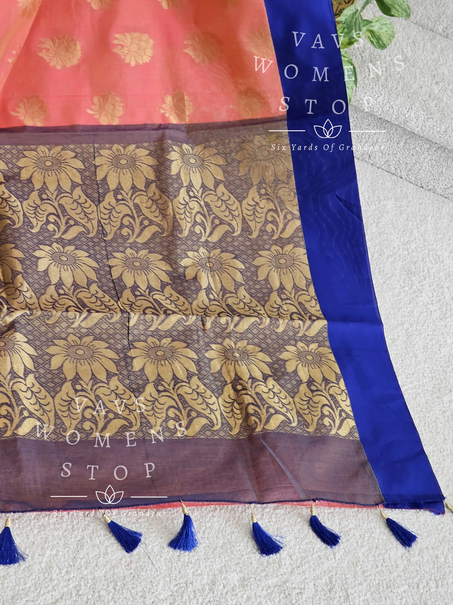 Traditional Chanderi Kuppadam Saree