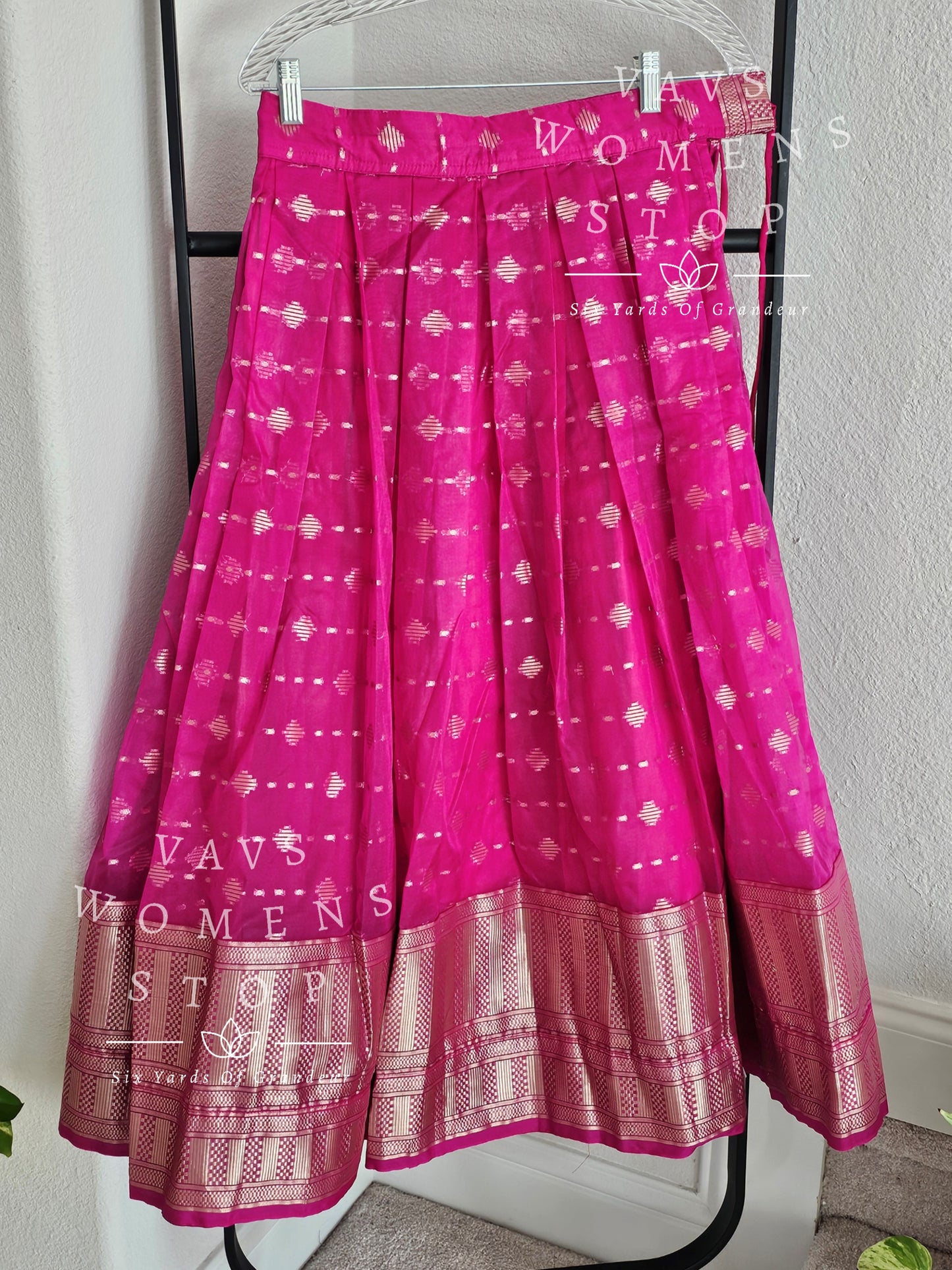 Organza Lehenga - Blouse