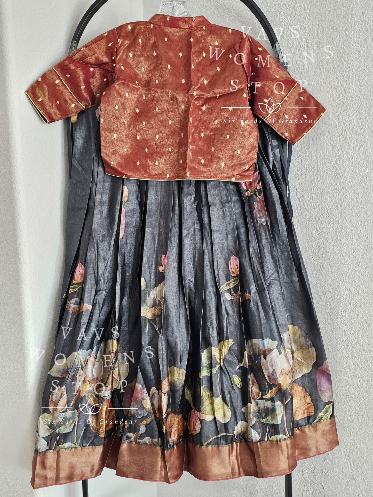 Tussar Silk Lehenga - Blouse