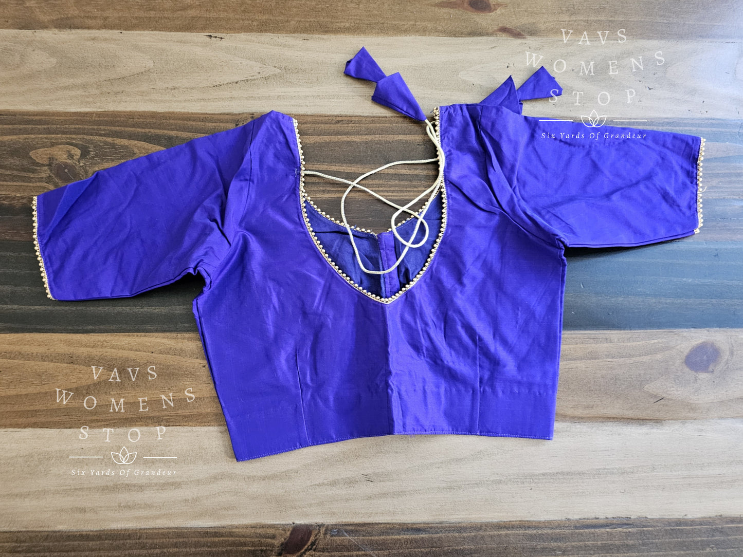Plain Silk Blouse