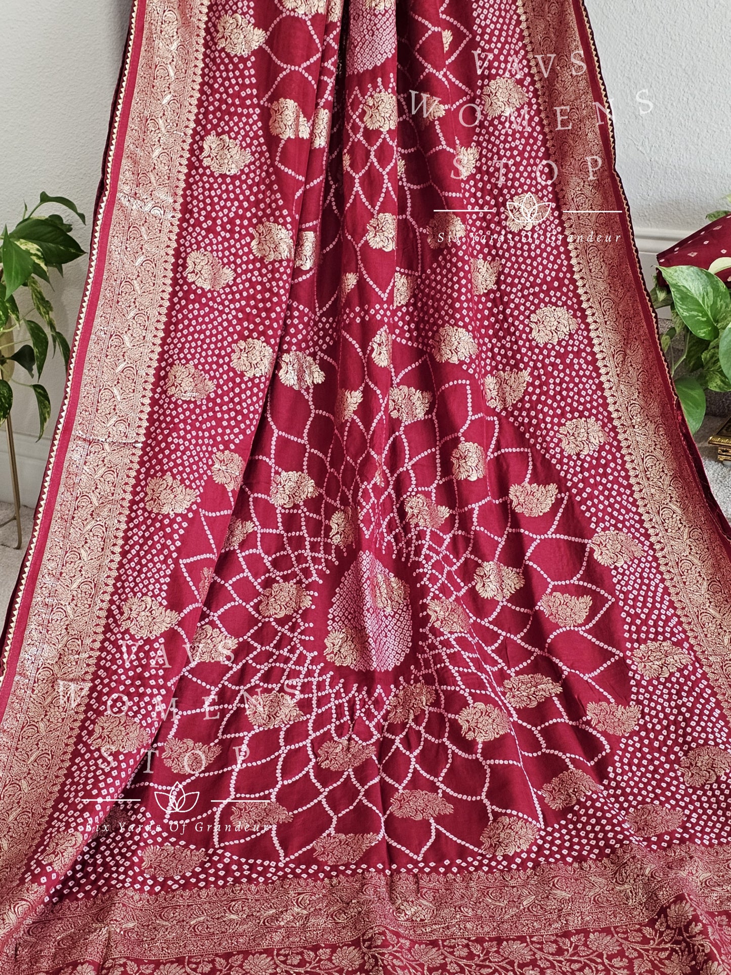 Munga Soft Silk Bhandini Saree