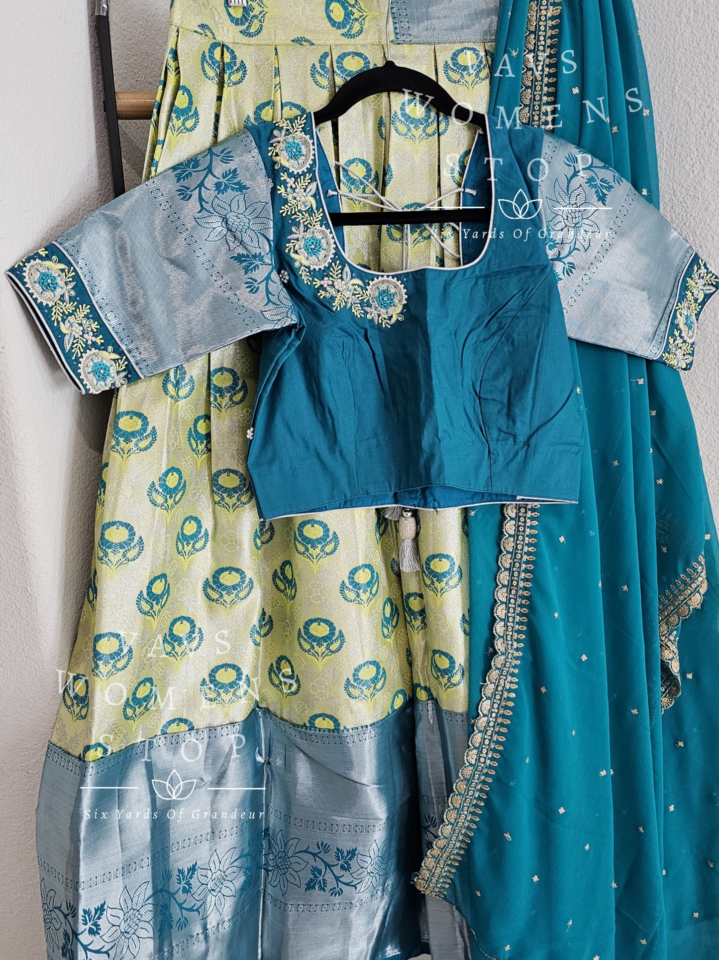 Traditional Half Saree Set