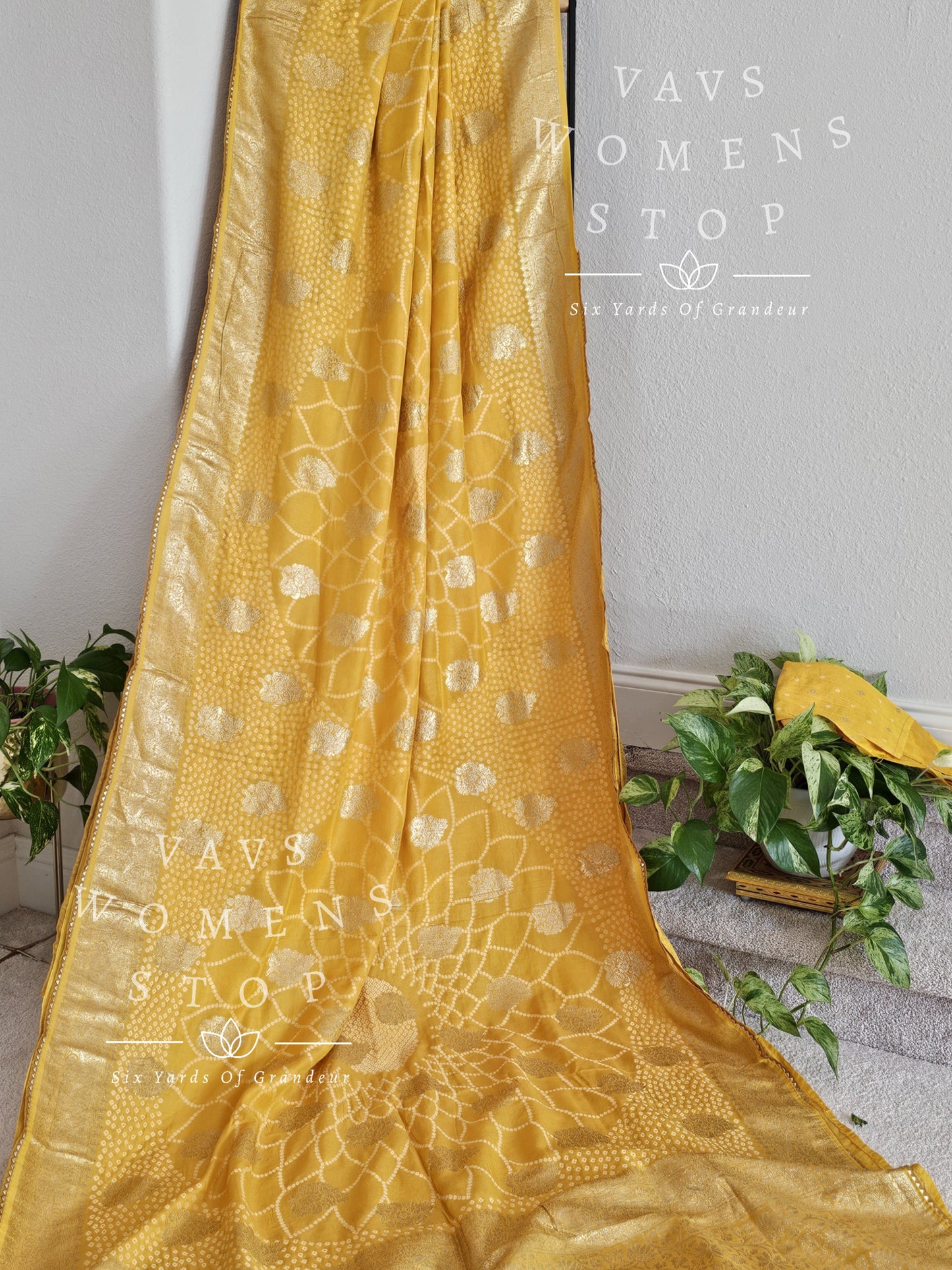 Munga Soft Silk Bhandini Saree