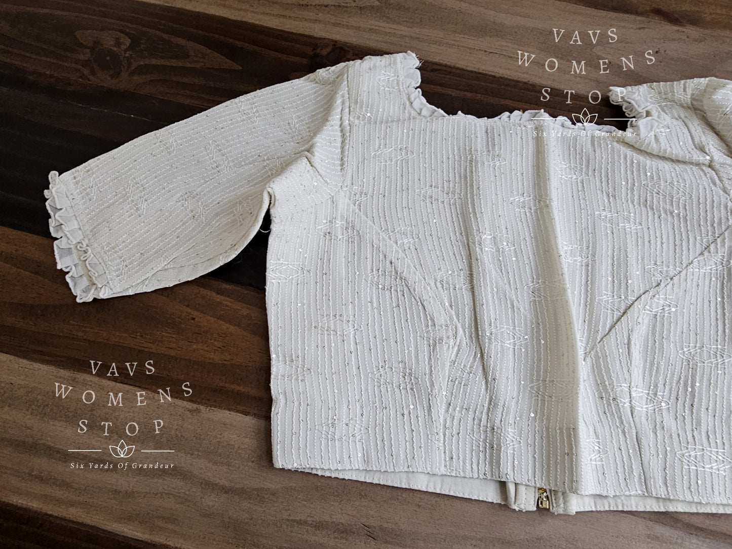 Pure Georgette Sequins Blouse