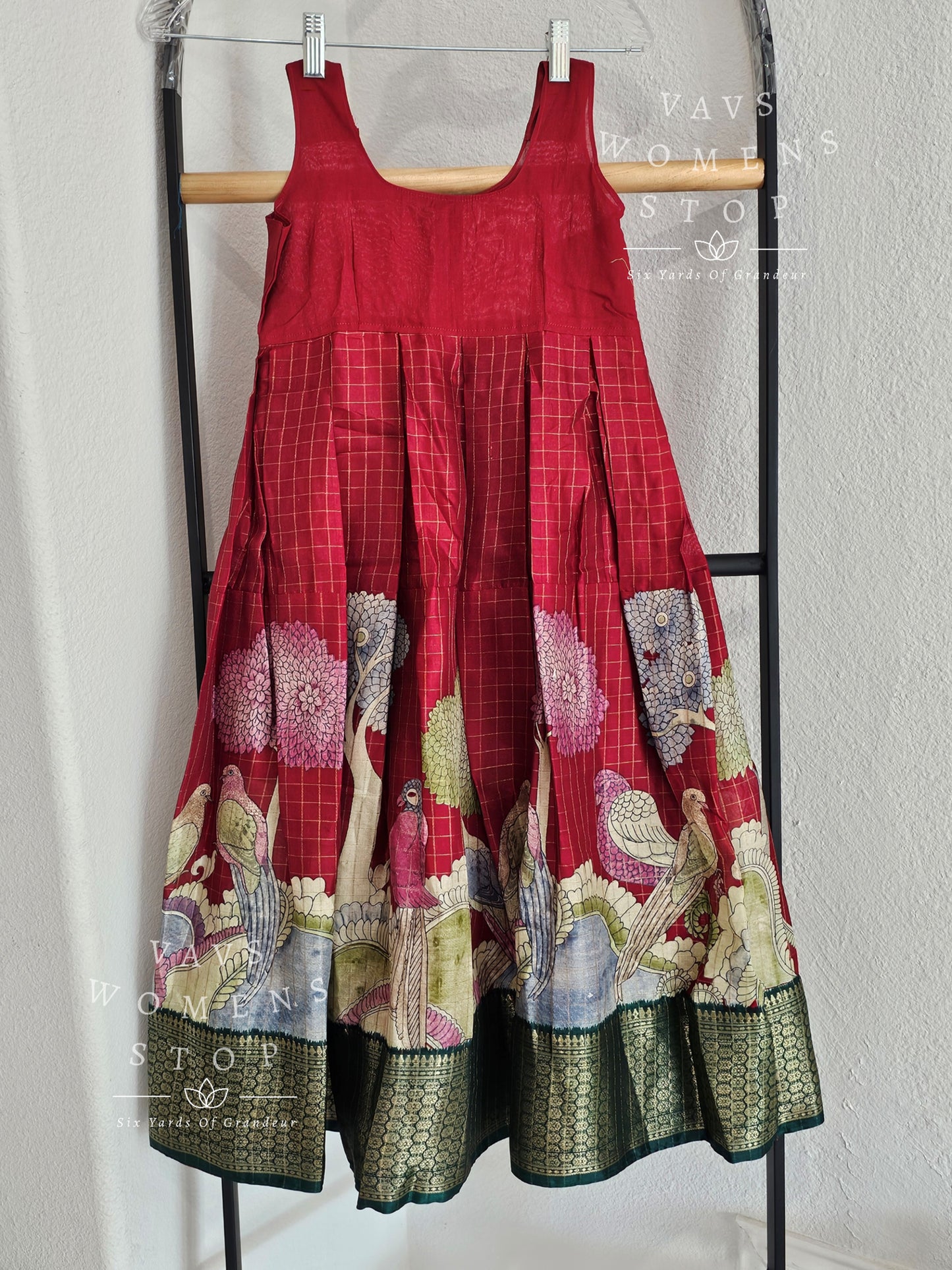 Designer Dola Soft Silk Cotton Langa - Blouse