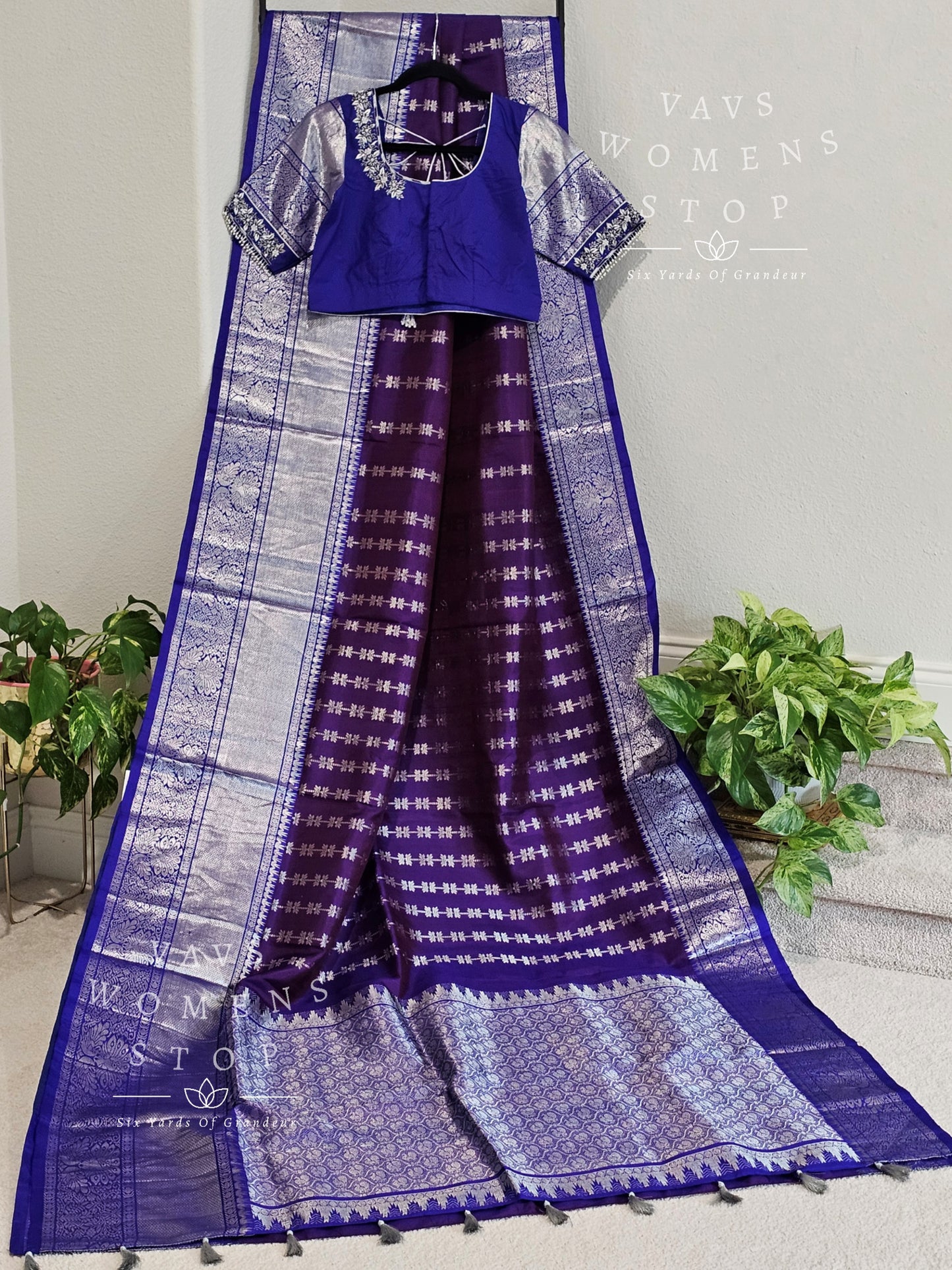 Pure Venkatagiri Pattu Saree - Blouse