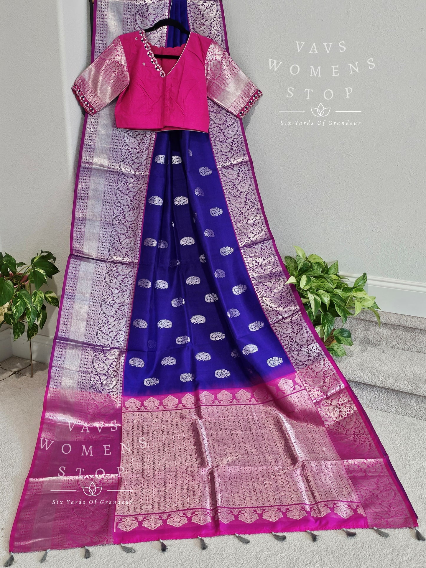 Pure Venkatagiri Pattu Saree - Blouse