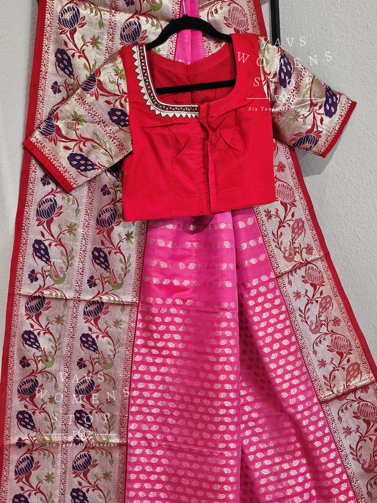 Pure Venkatagiri Pattu Saree - Blouse