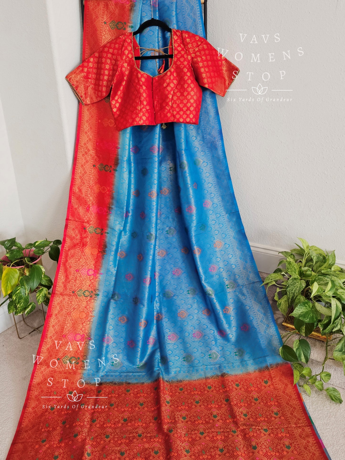 Benarasi Kubera Pattu Silk Saree - Blouse