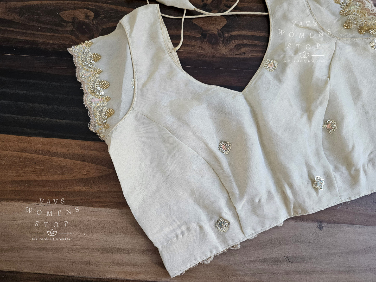 Designer Tissue Silk Blouse