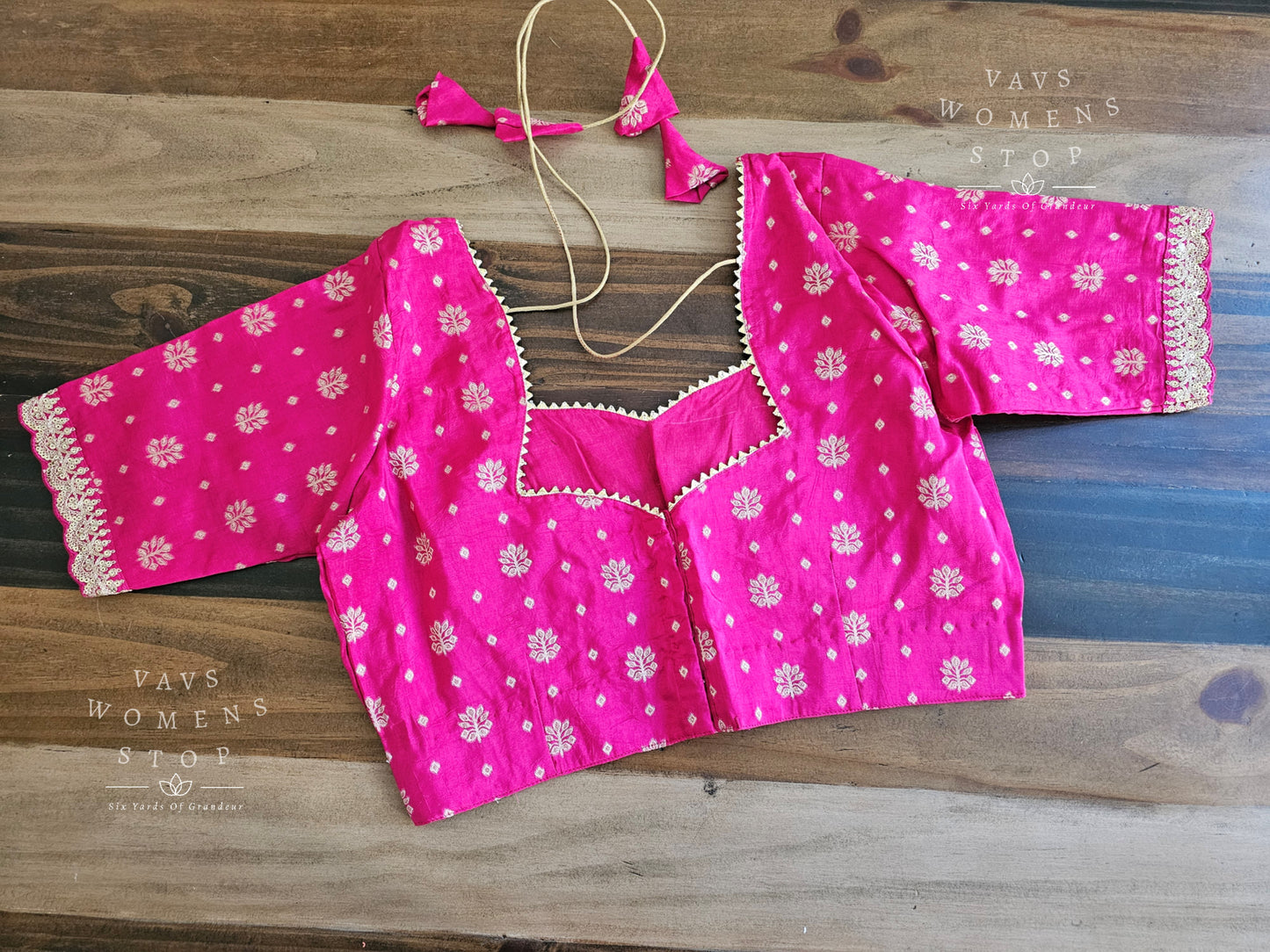 Munga Crepe Silk Blouse