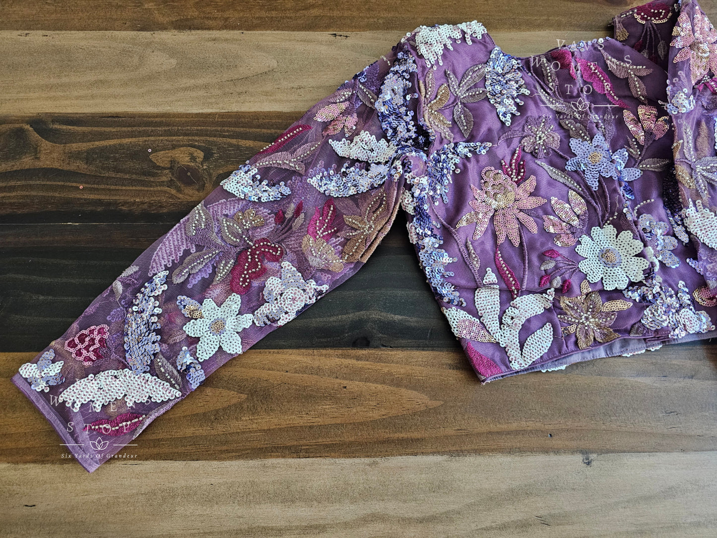 Full Sleeves Designer Blouse