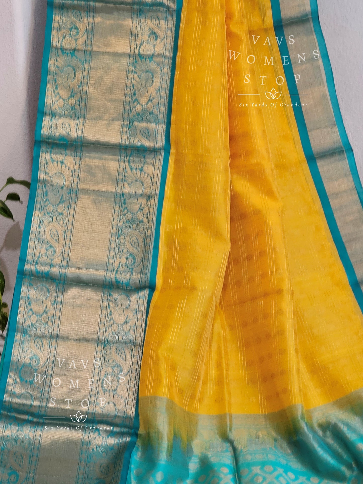 Pure Kuppadam Pattu Silk Cotton Saree - Blouse