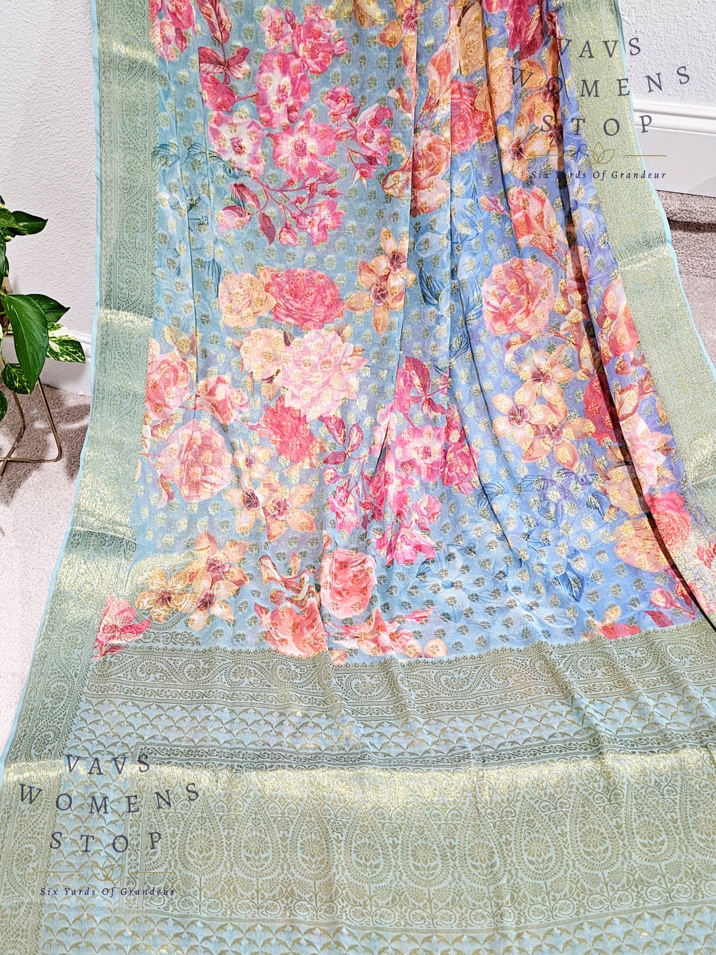 Georgette Chiffon Saree